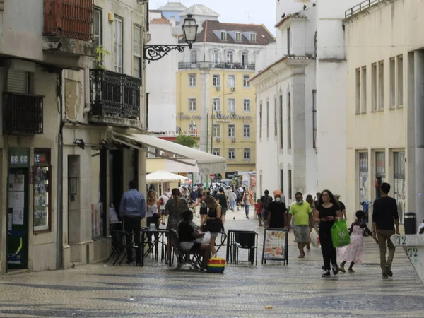 24 Ağustos 2021, Lizbon, Portekiz, Brezilya: Portekiz 'in başkenti Lizbon' da 24 Ağustos Salı günü, Avrupa yazı boyunca turistik bölgelerde insan dolaşımı. 