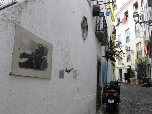 August 2021 Lissabon Portugal Brasilien Bewegung Von Menschen Touristischen Orten — Stockfoto