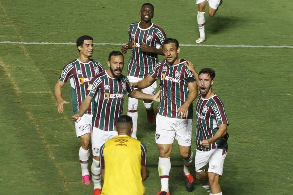 Campeonato Brasileño Fútbol Fluminense Atlético Agosto 2021 Río Janeiro Brasil — Foto de Stock