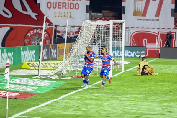 Copa Brasil Sao Paulo Fortaleza Agosto 2021 Sao Paulo Brasil — Foto de Stock