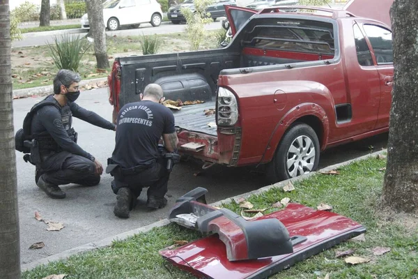 Int Polícia Federal Brasileira Lançou Operação Tamoios Para Combater Tráfico — Fotografia de Stock