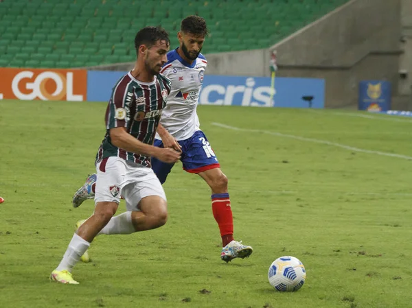 Brasilianische Fußballmeisterschaft Fluminense Und Bahia August 2021 Rio Janeiro Brasilien — Stockfoto