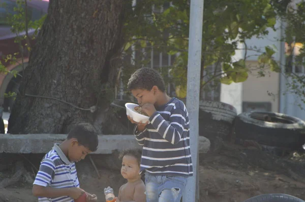 Moradores Comunitários Natal Recebem Doações Projetos Sociais Agosto 2021 Natal — Fotografia de Stock