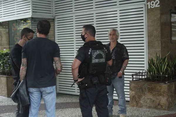 Operación Policía Federal Contra Narcotráfico Llamada Remedo Río Janeiro Agosto —  Fotos de Stock