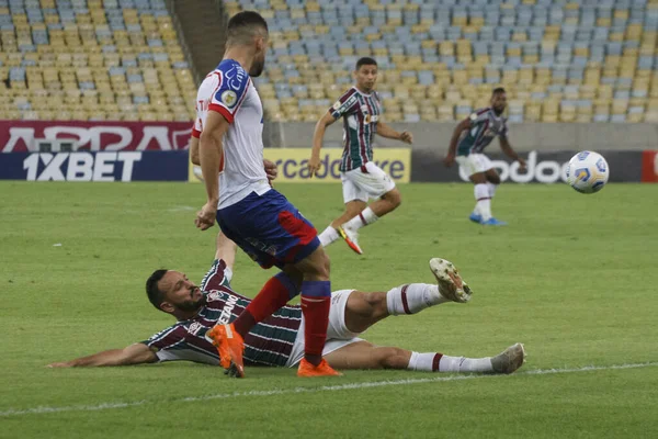 Braziliaans Kampioenschap Voetbal Fluminense Bahia Augustus 2021 Rio Janeiro Brazilië — Stockfoto