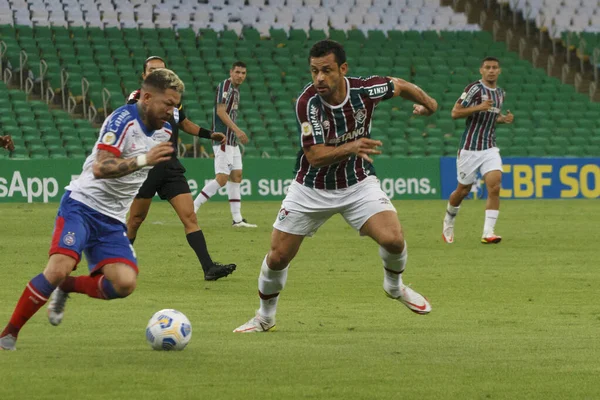 Braziliaans Kampioenschap Voetbal Fluminense Bahia Augustus 2021 Rio Janeiro Brazilië — Stockfoto