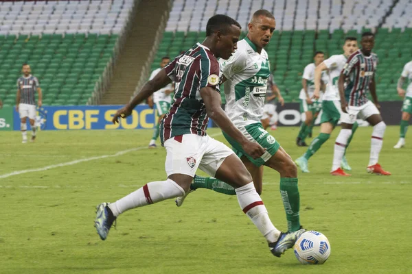 Чемпионат Бразилии Футболу Fluminense Juventude Сентября 2021 Года Рио Жанейро — стоковое фото