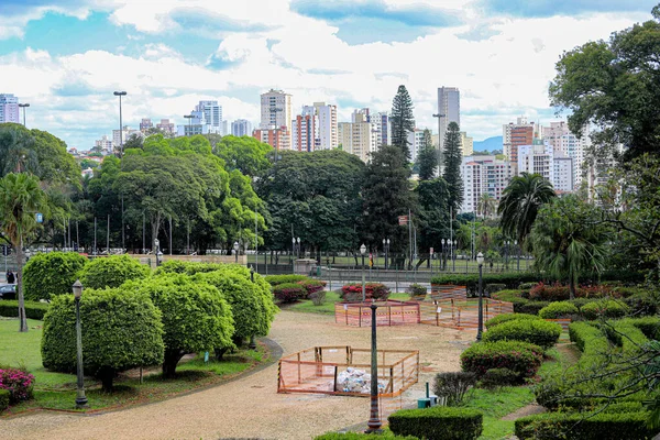 圣保罗市独立博物馆的翻修 2021年8月31日 Sao Paulo Brazil — 图库照片