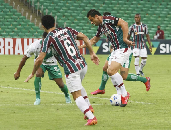 Campeonato Brasileiro Futebol Fluminense Juventude Setembro 2021 Rio Janeiro Brasil — Fotografia de Stock