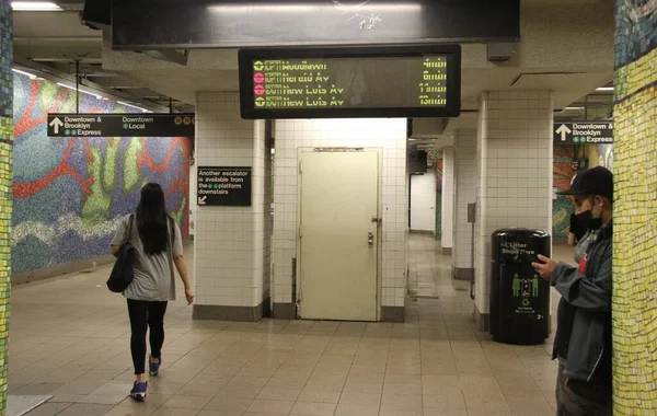 Nuevo Metro Nueva York Está Vuelta Pero Con Algunos Retrasos — Foto de Stock