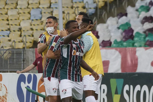 Brazilian Soccer Championship Fluminense Juventude Inglés Septiembre 2021 Rio Janeiro — Foto de Stock