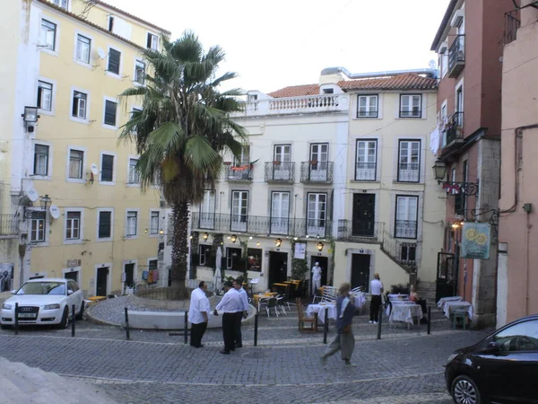 Alfama September 2021 Lissabon Portugal Alfama Viertel Eines Der Traditionellsten — Stockfoto