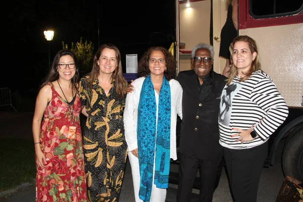 New Dom Salvador Esibisce Brazilian Film Festival Durante Summerstage New — Foto Stock
