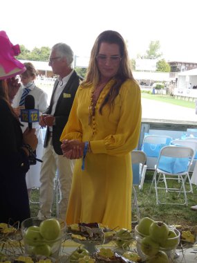 ARQUIVES * * * (NEW) New York 'taki 2021 Hampton Klasik Binicilik Yarışması' nda dikkat çekici ünlüler sürpriz bir şekilde ortaya çıktı. 5 Eylül 2021, Bridgehampton, NY, ABD: Medya, finans sektörü ve Sinema Filminin etkileyici soyu 