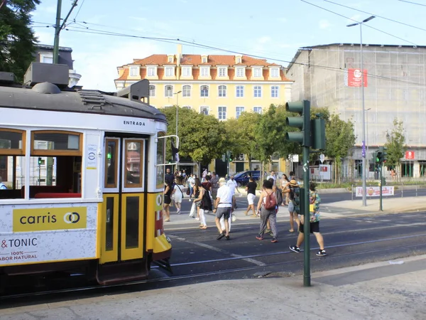 Int Turism Lissabon September 2021 Lissabon Portugal Människors Rörlighet Lissabon — Stockfoto