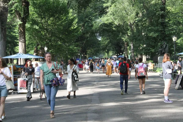 Nyhet Arbetsdagen Firas Central Park September 2021 New York Usa — Stockfoto