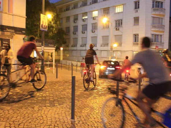 Lizbon Insan Hareketleri Eylül 2021 Lizbon Portekiz Portekiz Başkenti Lizbon — Stok fotoğraf