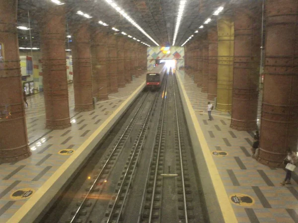 Int Μετακίνηση Επιβατών Στο Μετρό Της Λισαβόνας Σεπτεμβρίου 2021 Λισαβόνα — Φωτογραφία Αρχείου