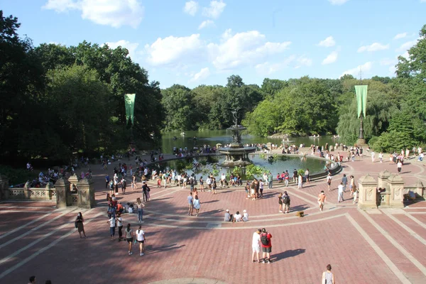 Novo Dia Trabalho Celebrado Central Park Setembro 2021 Nova York — Fotografia de Stock