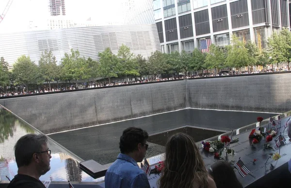 Acesso Público Geral Ground Zero Memorial Setembro Setembro 2021 Nova — Fotografia de Stock