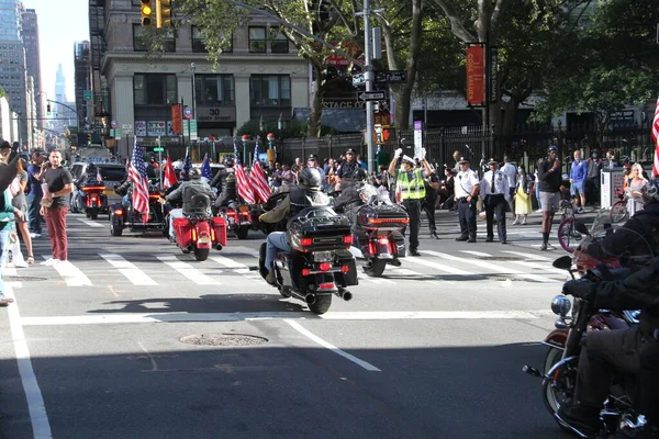 20Th Anniversary Memorial Ground Zero Septiembre 2021 Nueva York Estados — Foto de Stock