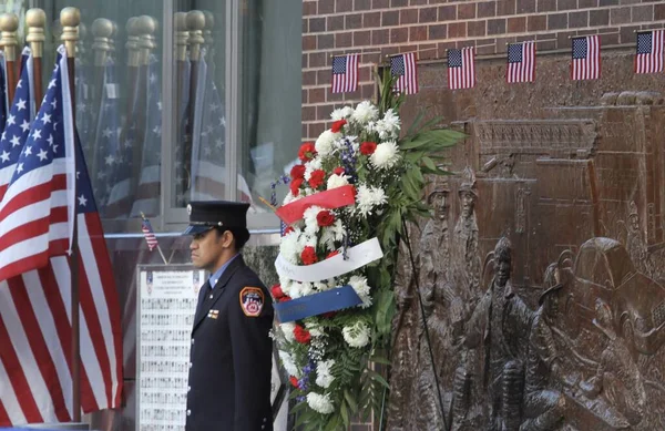 20Ste Verjaardag Van Memorial Ground Zero September 2021 New York — Stockfoto