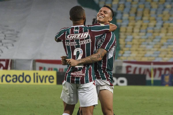 Brezilya Futbol Şampiyonası Fluminense Sao Paulo Eylül 2021 Rio Janeiro — Stok fotoğraf