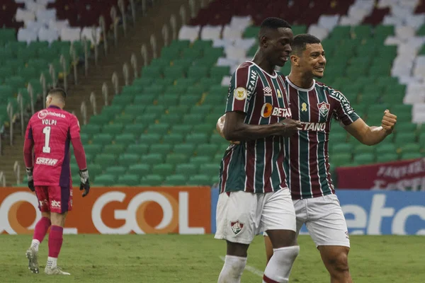 Spo Brazilský Fotbalový Šampionát Fluminense Sao Paulo Září 2021 Rio — Stock fotografie