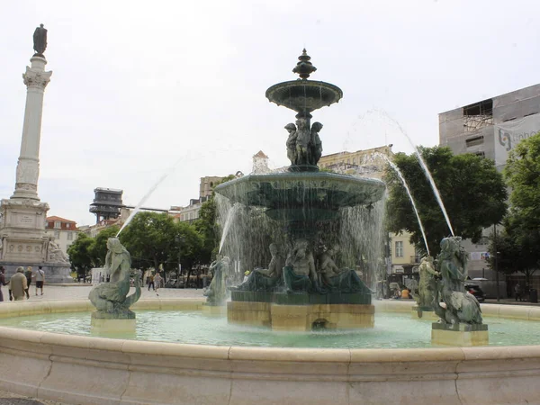 Int Bewegungsmenschen Lissabon September 2021 Lissabon Portugal Bewegung Der Menschen — Stockfoto