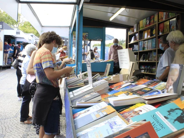 Int Letzter Tag Der Buchmesse Lissabon Portugal September 2021 Lissabon — Stockfoto