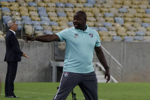 Spo Campeonato Brasileiro Futebol Fluminense São Paulo Setembro 2021 Rio — Fotografia de Stock