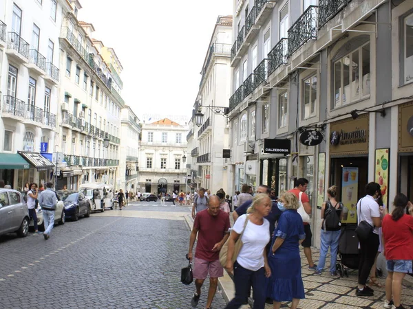 Int Hnutí Lidí Lisabonu Září 2021 Lisabon Portugalsko Pohyb Osob — Stock fotografie