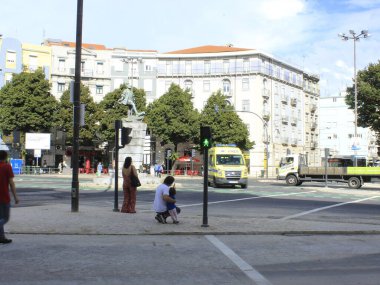 Lizbon Metro Arroios İstasyonu 4 yıllık inşaattan sonra yeniden açıldı. 14 Eylül 2021, Lizbon, Portekiz: Lizbon metro yeşil hattının Arroios istasyonunda 14 Eylül 2021 Salı günü yeniden açılan yolcu hareketi