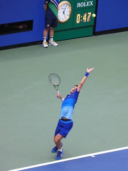 Daniil Medvedev Toma Título Grand Slam Masculino Abierto Los Estados — Foto de Stock