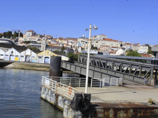 Рух Громадський Транспорт Лісабоні Вересня 2021 Лісабон Португалія Рух Між — стокове фото