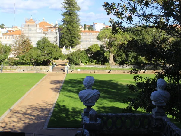 Int Jardín Del Palacio Marques Pombal Oeiras Portugal Septiembre 2021 —  Fotos de Stock