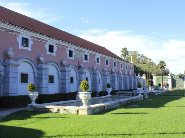 Int Jardín Del Palacio Marques Pombal Oeiras Portugal Septiembre 2021 —  Fotos de Stock
