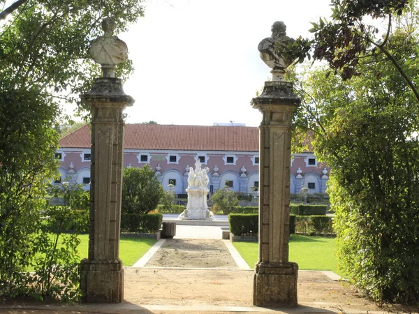 Int Jardín Del Palacio Marques Pombal Oeiras Portugal Septiembre 2021 —  Fotos de Stock