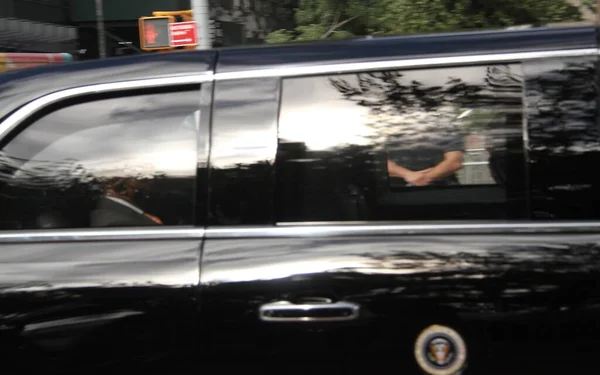 Nuevo Joe Biden Abandona 76º Período Sesiones Asamblea General Onu — Foto de Stock