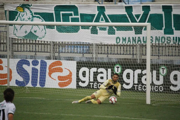 Brasilianische Fußballmeisterschaft Division Manaus Ferroviario September 2021 Manaus Amazonas Brasilien — Stockfoto