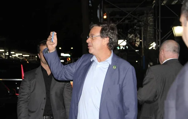 Jair Bolsonaro Llega Para Cena Embajador Brasileño Cámara Los Estados —  Fotos de Stock