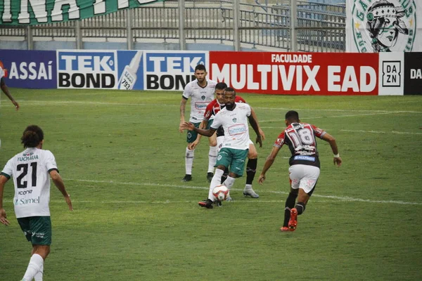 Campeonato Brasileño Fútbol División Manaus Ferroviario Septiembre 2021 Manaus Amazonas — Foto de Stock