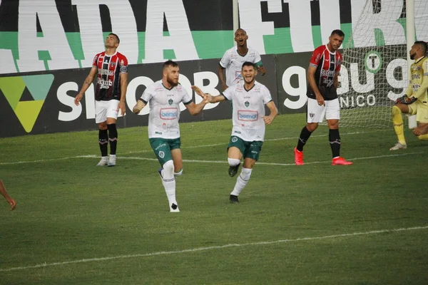 브라질 선수권 Manaus Ferroviario 마나우스 조나스 브라질 마나우스와 페로비리오 브라질 — 스톡 사진