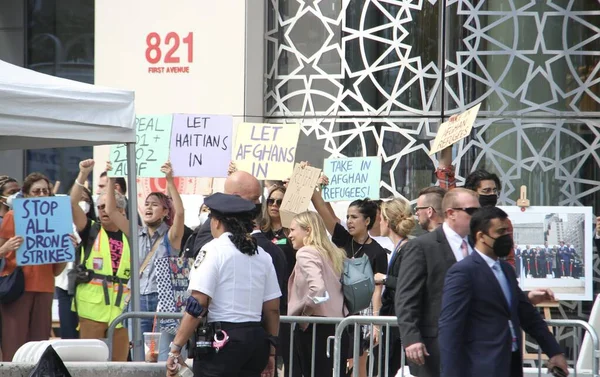 Novo Protesto Contra Presidente Dos Eua Joe Biden 76A Sessão — Fotografia de Stock