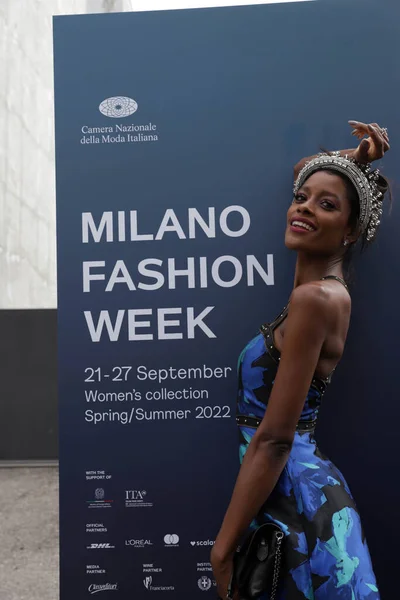 Etro Brand Show Durante Milano Fashion Week Settembre 2021 Milano — Foto Stock