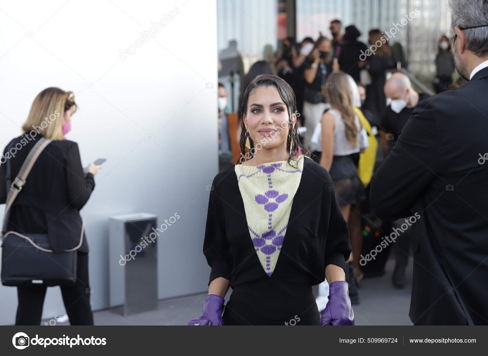 Camila Coelho attends the Michael Kors fashion show during the New York  Fashion Week in New