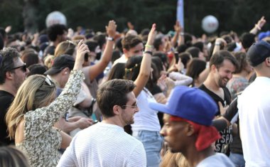 (Camila Cabello, New York 'taki Global Citizen Live' da sahne alıyor. 25 Eylül 2021, New York, ABD: Camila Cabello, The Global Citizen Live sırasında New York 'taki Central Park çimlerinde hayranları eğlendirmek için sahne aldı.. 