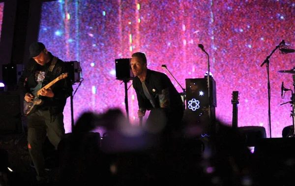 Coldplay Apresenta Global Citizen Live Nova York Setembro 2021 Nova — Fotografia de Stock