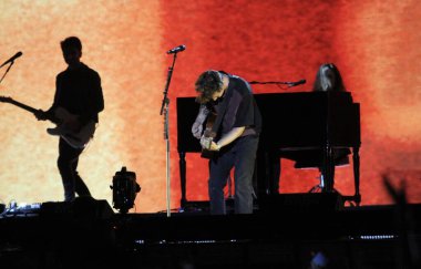 Shawn Mendes, New York 'ta Global Citizen Live' da sahne alıyor. 25 Eylül 2021, New York, ABD: Shawn Mendes, The Global Citizen Live sırasında New York 'taki Central Park çimlerinde hayranlarının keyfine göre konser veriyor.