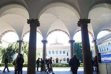 Milan (İtalya), 6 Ekim 2025 - Milano Üniversitesi (La Statale) İtalya 'nın en prestijli devlet üniversitelerinden biridir. Üniversite sekiz fakülte ve iki okuldan oluşur. (Edson de souza 2nci bölüm)) 